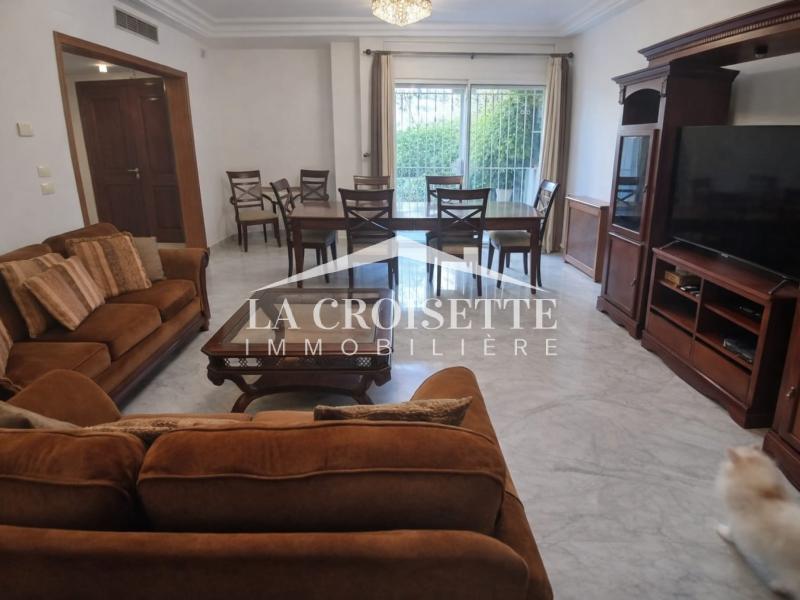 Duplex meublé S+4 avec jardin à Ain Zaghouan Nord